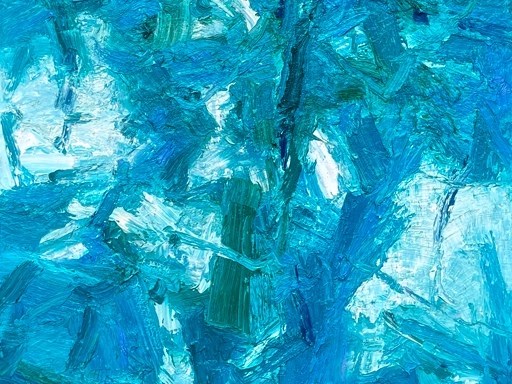Tranh sơn dầu trừu tượng: Sắc màu của tư duy sáng tạo